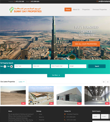 2. SUNNY DAY PROPERTIES Bahrain