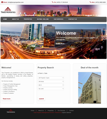 TAAS PROPERTIES Bahrain